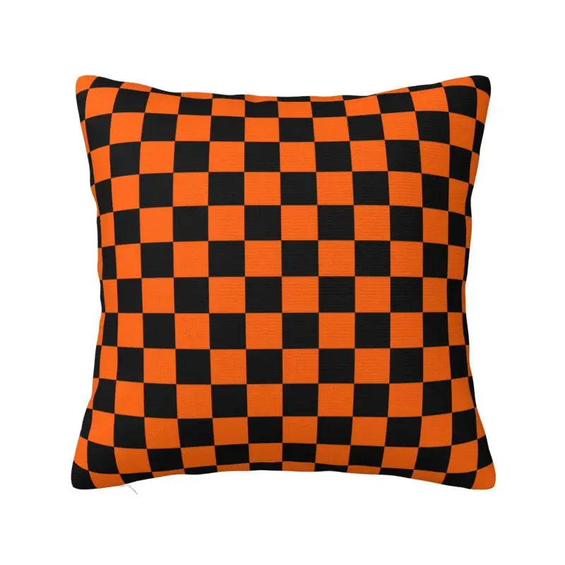 Race Track living 
Throw Pillow Covers Living Room Decoration Sofa Colorful Plaid Cushion Cover Polyester Pillowcase