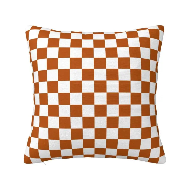 Race Track living 
Throw Pillow Covers Living Room Decoration Sofa Colorful Plaid Cushion Cover Polyester Pillowcase