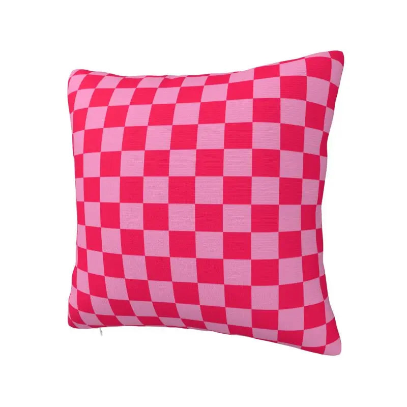 Race Track living 
Throw Pillow Covers Living Room Decoration Sofa Colorful Plaid Cushion Cover Polyester Pillowcase